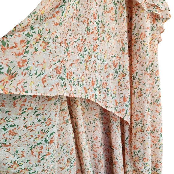 NWT ASTR The Label Pemberly Dress - Peach Orange Floral - Picture 14 of 15